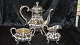 Silver Coffee set with sugar bowl and jug