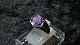Ladies Ring with Purple Stone 14 Carat Gold
Size 58