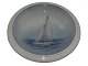 Royal Copenhagen 
Rund skål med sejlbåd