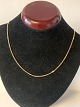 Panser Facet necklace in 14 carat gold, the necklace is new
Length: 45 cm.