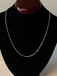 Anker Round necklace in 14 carat, White gold, the necklace is new.
Length: 45 cm.