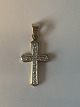 Cross Pendant/Charms with diamonds in 18 karat gold
Stamped 750
Height 32.75 mm