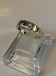 Gold ring with stone in 14 carat gold
Size 55