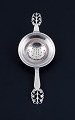 Danish silversmith, tea strainer.Danish 830 silver.