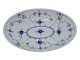 Blåmalet Hotelporcelæn
Oval asiet 23,1 cm.