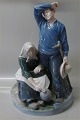Royal Copenhagen figurine 1352 RC Harvest group Chr. Thomsen i 1912 43 c