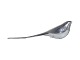 Georg Jensen & HolmegaardBobtail sterling silver and art glass letter opener