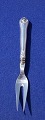Saksisk Danish silver flatware, carving fork with stainless steel 23cm