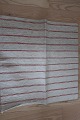 Fustian (olmerdug) made of flaxThis antique Danish fustian is in the old hand-woven/home-woven quality from the years when that was the way to do it and it is NOT industrial producedThis item is: 130cm x 66cm Made as a cushionThis is a little dirty