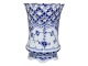 Blue Fluted Full LaceLarge jar