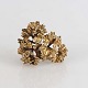 Flora Danica broche
Persille
Forgyldt sølv
4,5 cm