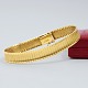 Antik 
Damgaard-
Lauritsen 
presents: 
A bracelet 
of 18k gold, w. 
1 cm