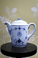 Bing & Grøndahl Blue painted / Blue Fluted coffee pot with logo from Hotel 
D`Angleterre...