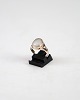 Gold Ring Decorated With Oval Moonstone - 14 Karat - Stamped 585 - B.S
Great condition
