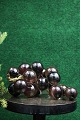 Decorative, old bunch of grapes with large grapes in colored acrylic...