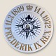 Bing & Grondahl
Memorial plate
Frederic the 9th
*150 DKK