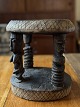 Skammel / lille sidebord, vintage - Afrika i det 
20. århundrede