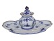 Blue Fluted with gold edgeRare inkwell
