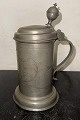 Lidded mug In Pewter Germany 1806