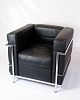 Le Corbusier Armchair - Model LC2 - Frame of Chromed Steel Tube - Black Leather 
- Le Corbusier - Cassina
Great condition
