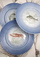 item no: B&G# 716. Fisketallerkner