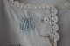 Shift / dress made of flaxAn antique shift with hand made buttonholes, embroidered hand-made initials and other items to make the dress beautiful.The antique, Danish linen and fustian is our speciality