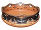 Ipsen art potteryLarge round bowl with pierced border