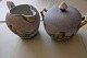 Beautiful and rare set for sugar and milk
The sugar bowl is with a lid
From "T" - Germany
In a good condition