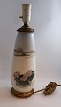 Royal Copenhagen. Porcelain lamp with bronze mounting. Model 1274 / 184. Height 
40 cm. (1 quality)
