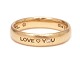 Ole Lynggaard Copenhagen 14 kt gold Love Ring 4. Ringsize: 56