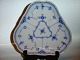 Royal Copenhagen Blue Fluted Half Lace, Triangular Tray,
Dec. Number 1 / 515 
Measures 22.5 x 20.5 cm