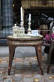 Old French Tolix coffee table / side table in polished metal 
from around 1930-40...