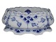 Blue Fluted Full LaceDivided tray 11.5 cm.