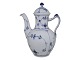 Blue Fluted PlainSmall coffee pot #46 from 1898-1923