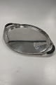 Georg Jensen Sterling Sølv Oval Cosmos Serveringsbakke ...