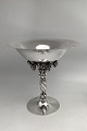 Danam Antik præsenterer: Georg Jensen Sterling Sølv Drueopsats / Drueskål No. 263B