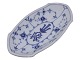 Blue Traditional Thick porcelainSmall dish with logo 19.2 cm.