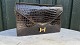 Hermès Clutch bag "Lydie" made of crocodile leather