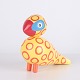 Kay Bojesen Songbird x Leif Sylvester Blue Eyes in Multicoloured Wood