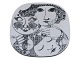 Bjorn Wiinblad art potteryAnnual plate 1980-1981