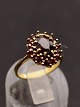 Middelfart Antik presents: 14 carat gold ring with garnets
