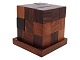 Piet HeinSoma Cube puzzle in rosewood with provenance from Architect Mogens Lassen