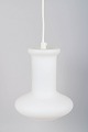 Holmegaard, loftlampe i hvid opalineglas.