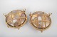 L'Art presents: Foresti & Suardi, set of two nautical wall lights.