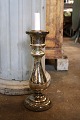 K&Co. præsenterer: Stor antik fransk mundblæst 1800 tals lysestage i fattigmandssølv.Højde 33,5cm...