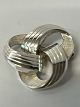 Beautiful brooch in silver.Diameter Ø: 3.4 cm.