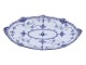 Blue Fluted Half LaceTray