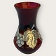 Glass vase with pewter mounting*DKK 400