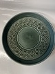 Kronjyden, Azur stoneware, round dish on foot.Diameter 19.0 cm.