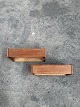 1 par Teak sengeborde